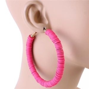 MULTI-COLOR HOOP EARRING